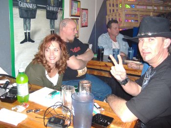 Hangin' with good friendz Paradox, pre-show...